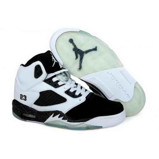 Air Jordan 5 Shoes 2013 Womens Oreo Black White